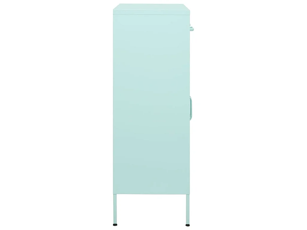 Armadietto Menta 80x35x101,5 cm in Acciaio