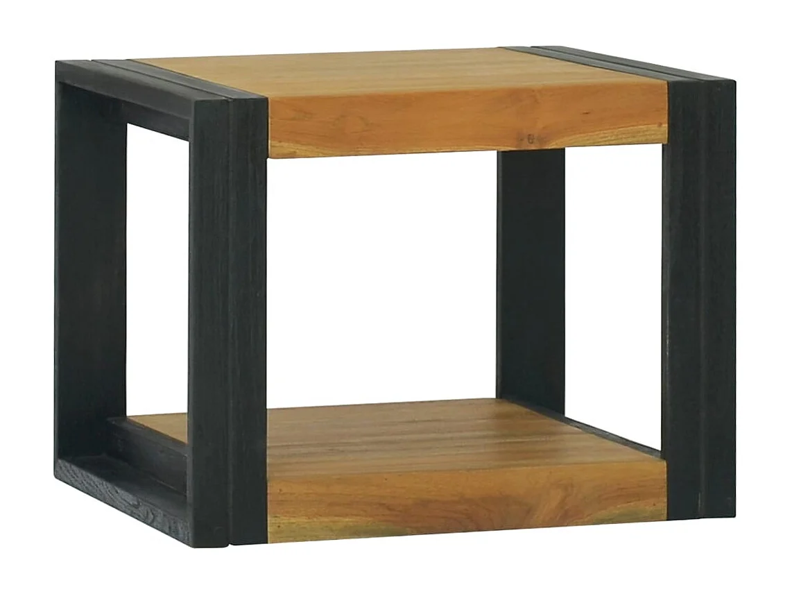 Badkamerwandkast 45x45x35 cm massief teakhout