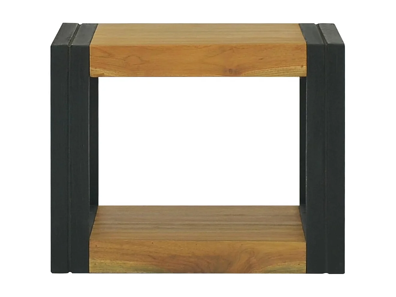 Badkamerwandkast 45x45x35 cm massief teakhout