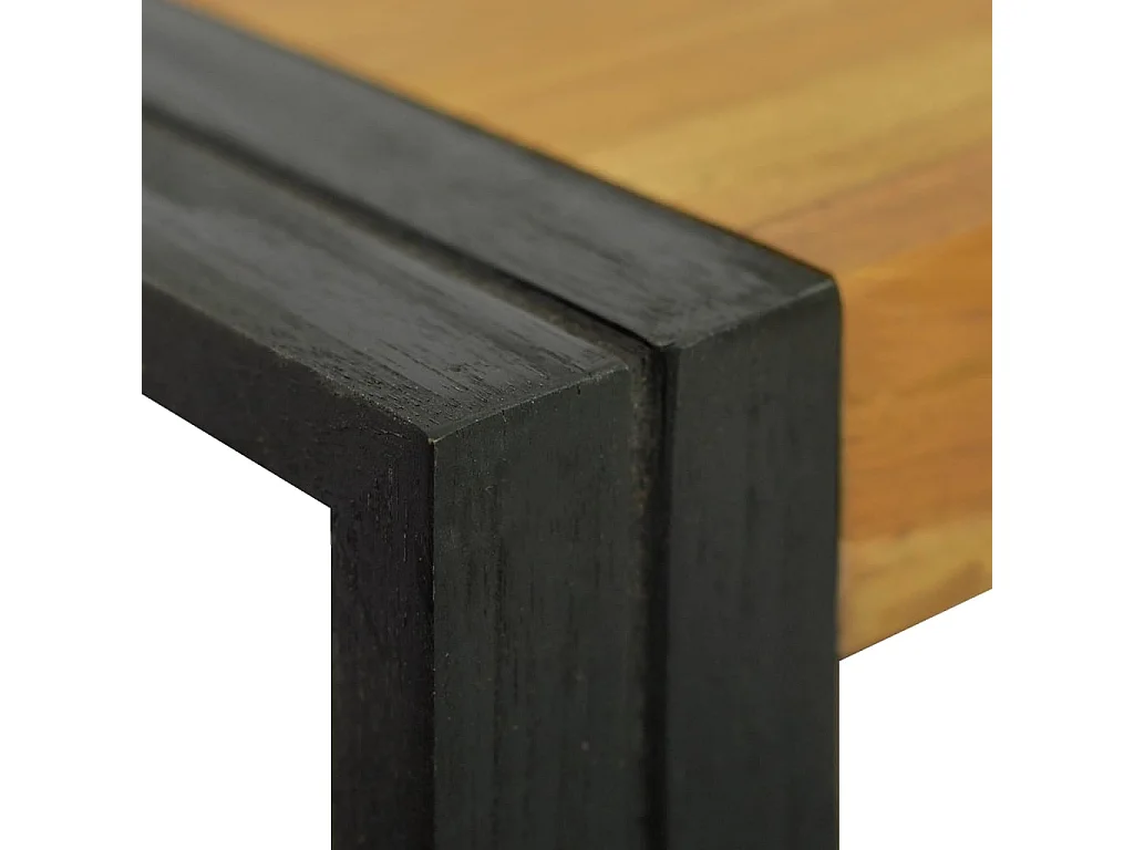 Badkamerwandkast 45x45x35 cm massief teakhout
