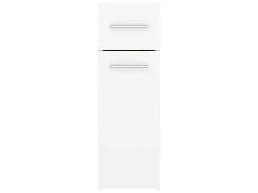 Armoire d'apothicaire Blanc 20x45,5x60 cm Bois d’ingénierie