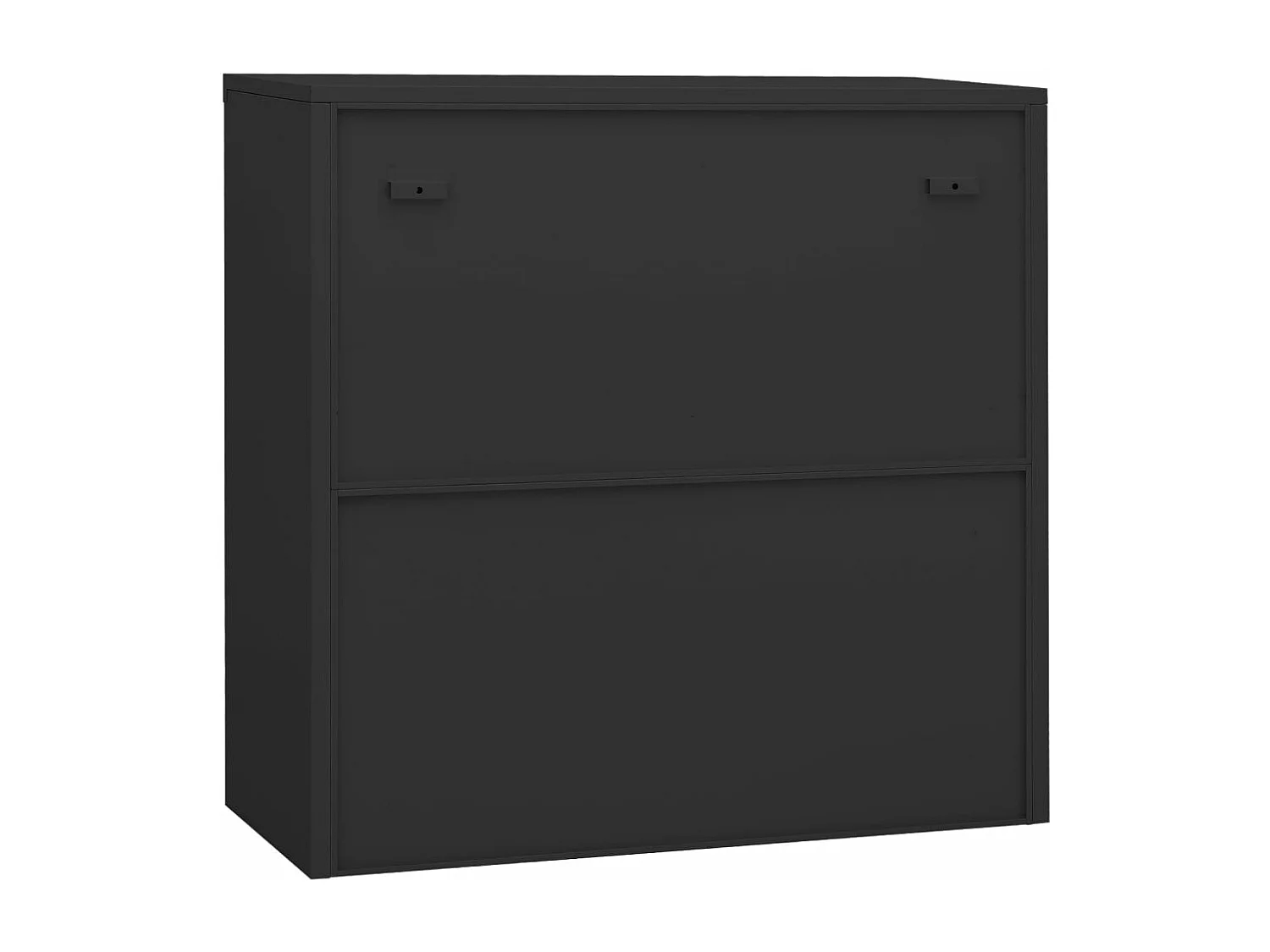 Armário de escritório 90x40x90 cm aço antracite