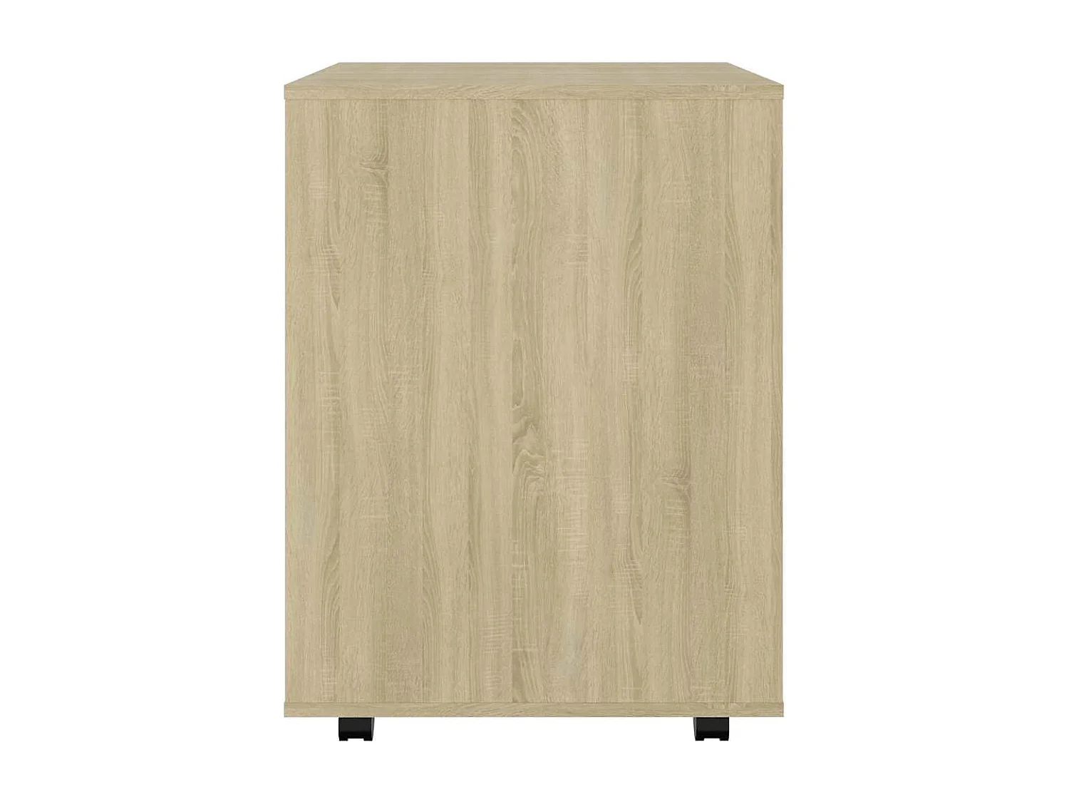 Armoire à roulettes Chêne Sonoma 60x53x72 cm Bois d'ingénierie