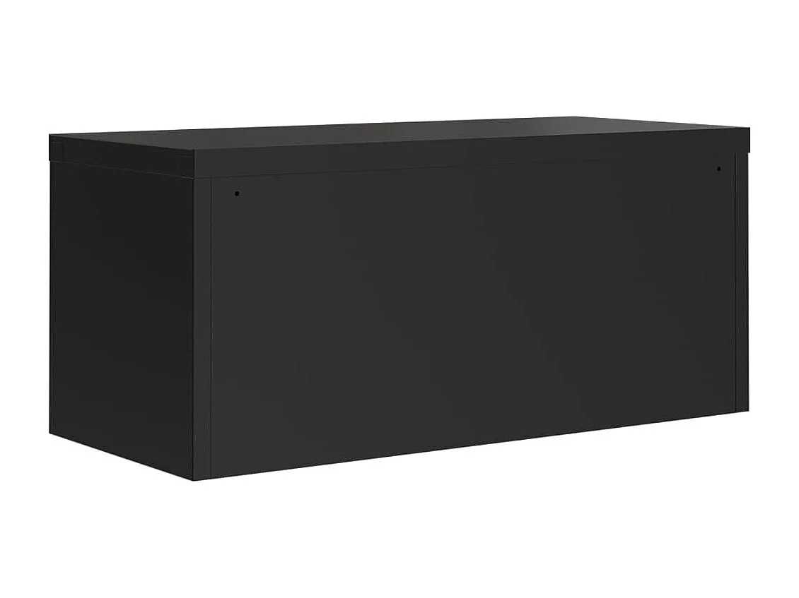 Classeur noir 90x40x110 cm acier