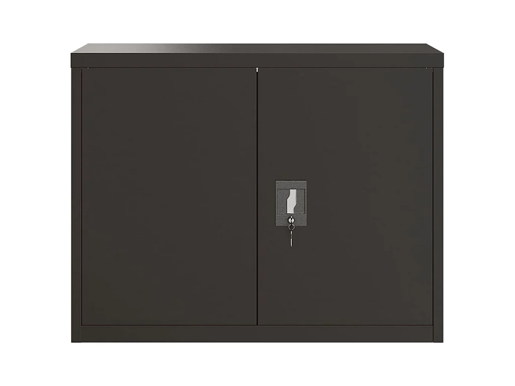 Classeur noir 90x40x110 cm acier