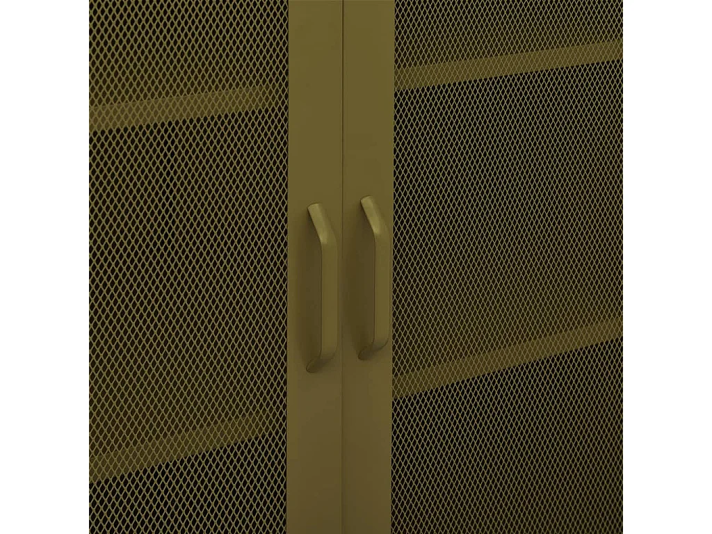 Lagerschrank Olivgrün 80x35x101,5 cm Stahl