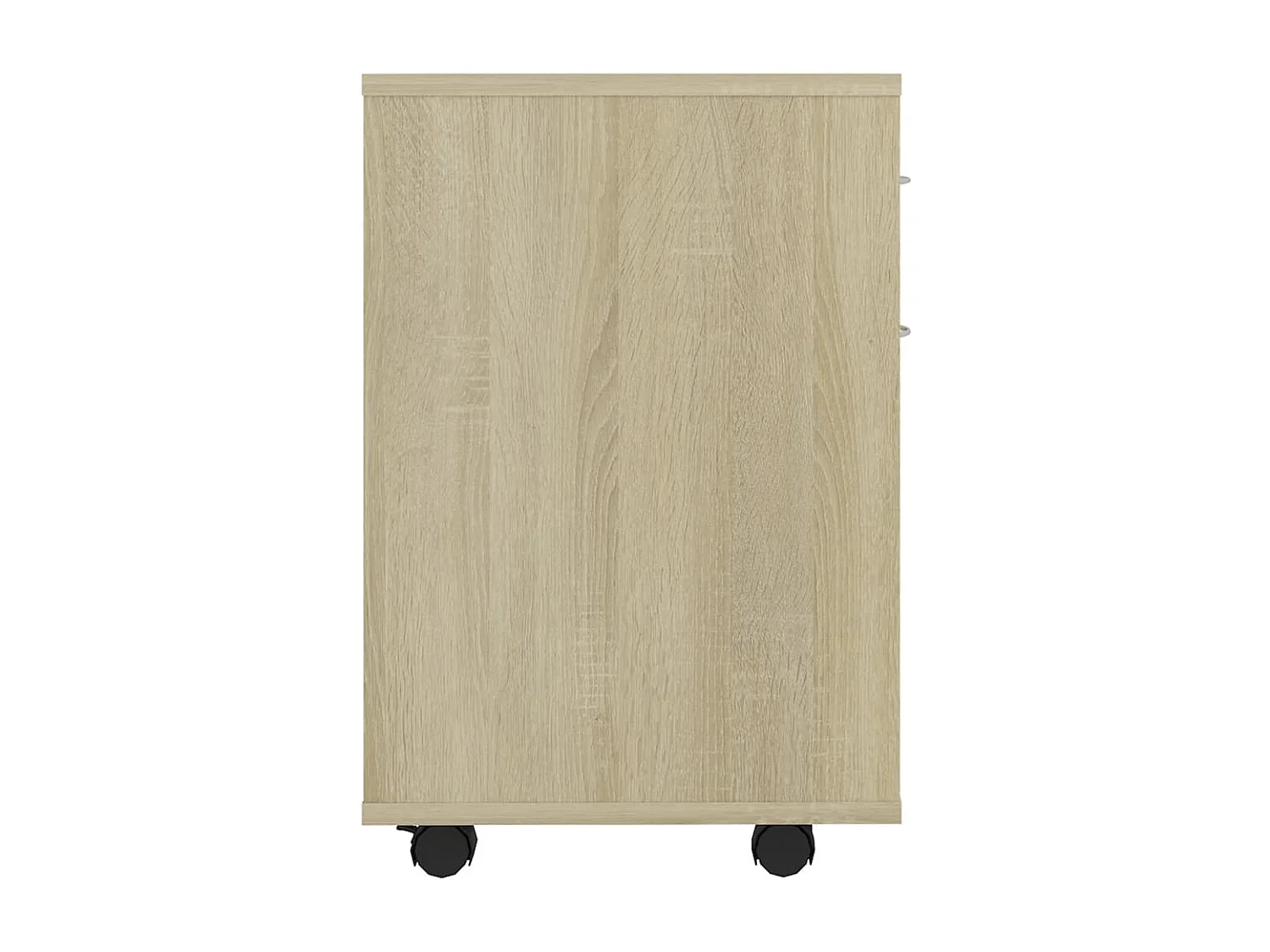 Armoire à roulettes Chêne sonoma 45x38x54 cm Bois d’ingénierie