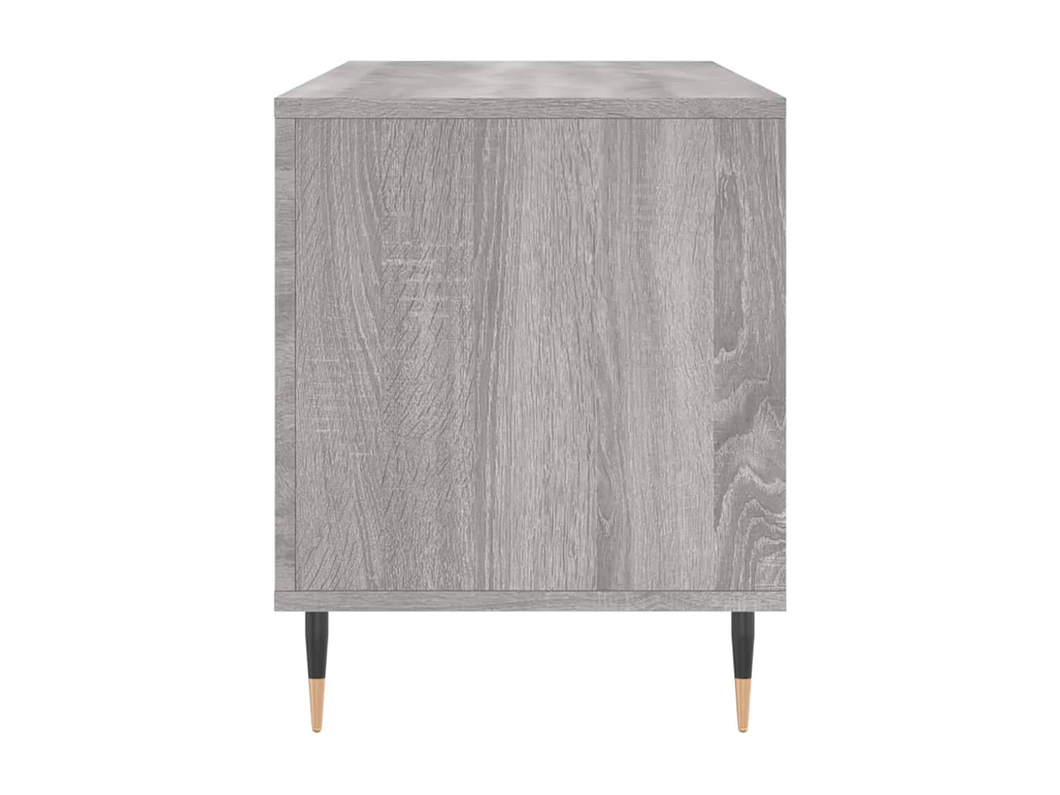 Armoire à disques sonoma gris 100x38x48 cm bois d'ingénierie