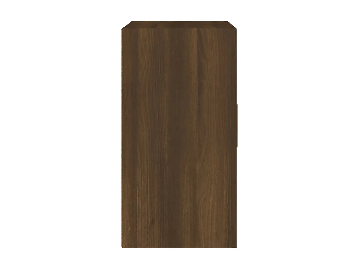 Wandkast 60x30x60 cm bewerkt hout bruin eikenkleur