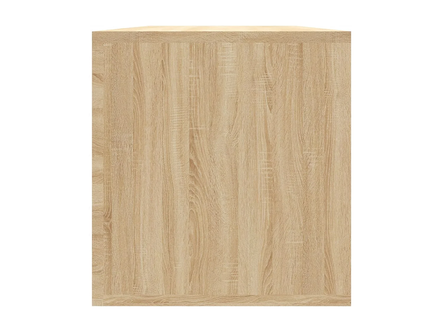 Caixa discos vinil 71x34x36cm derivados madeira carvalho sonoma