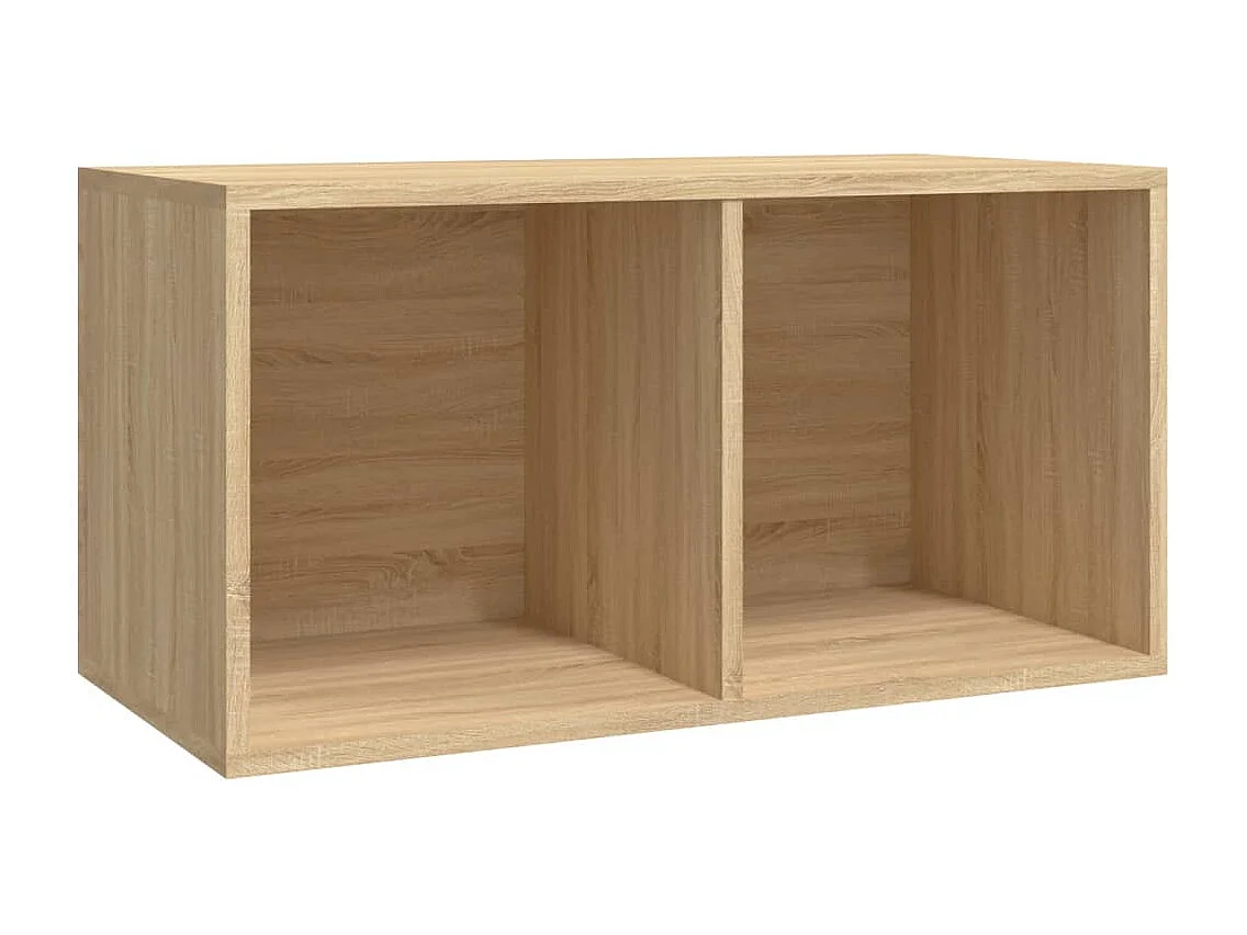 Schallplatten-Aufbewahrungsbox Sonoma Eiche 71x34x36 cm