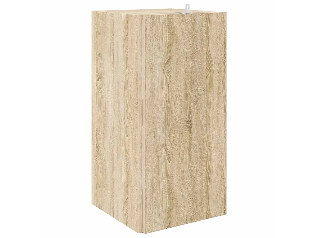 Mueble de esquina madera contrachapada roble Sonoma 33x33x67 cm