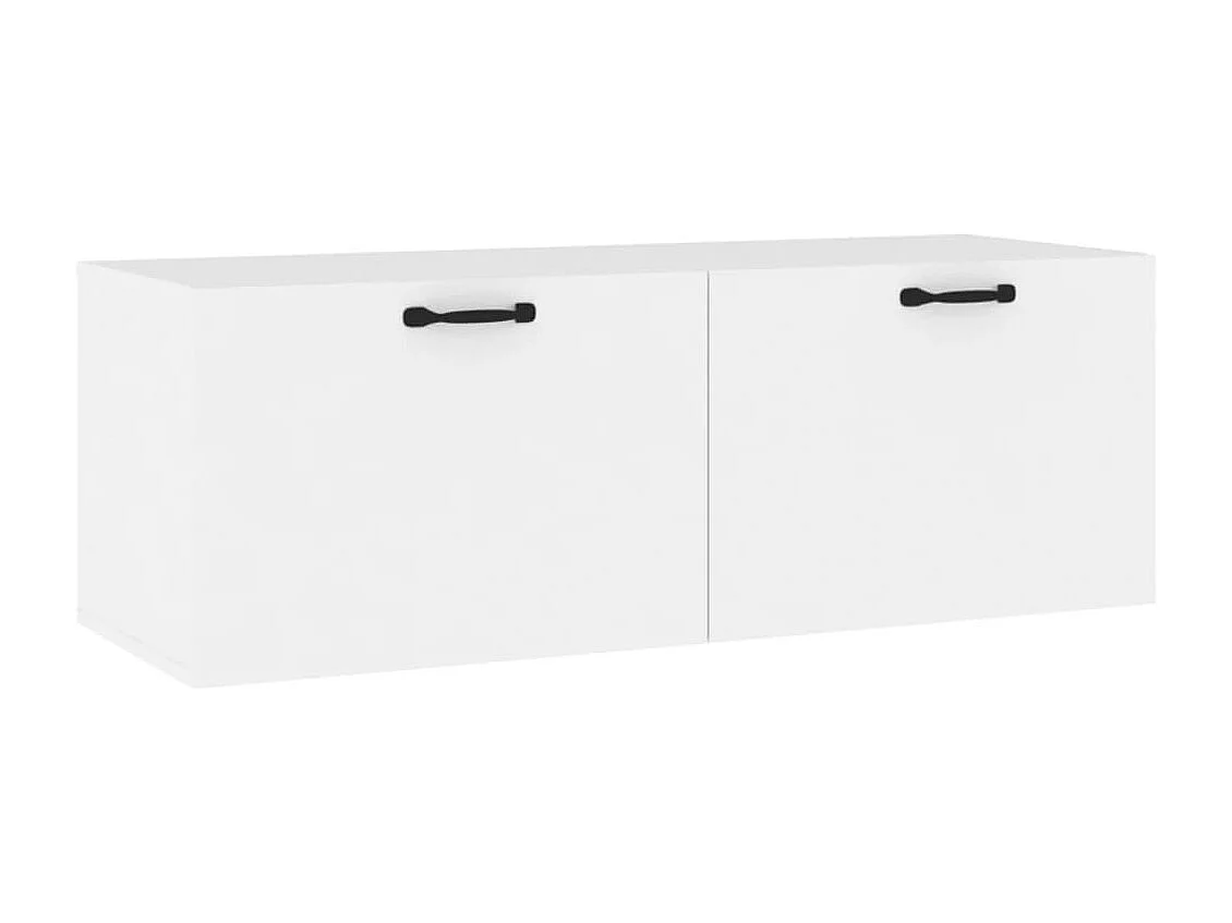 Armário parede 100x36,5x35 cm derivados de madeira branco