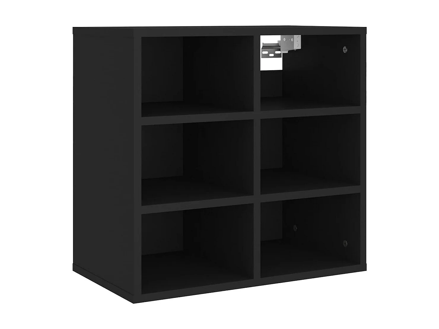 Scarpiere 2 pz Nere 52,5x30x50 cm