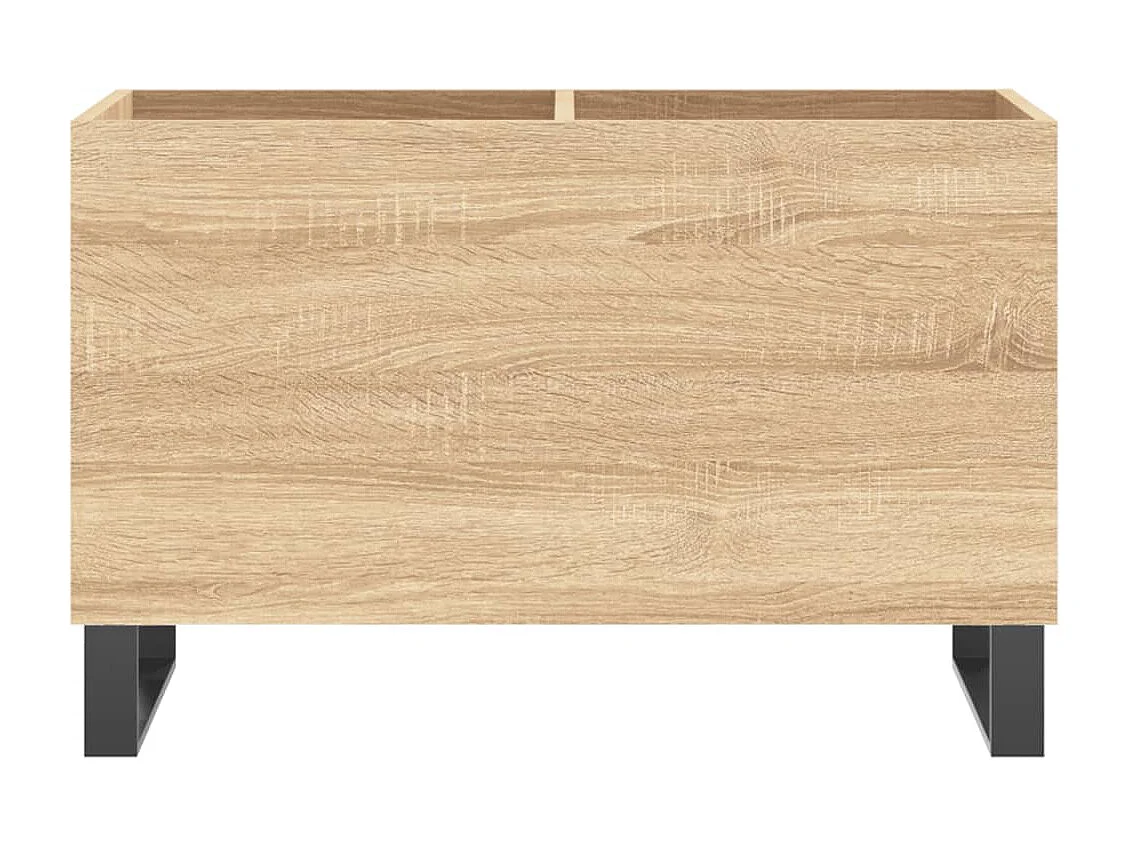 Armoire à disques chêne sonoma 74,5x38x48 cm bois d'ingénierie