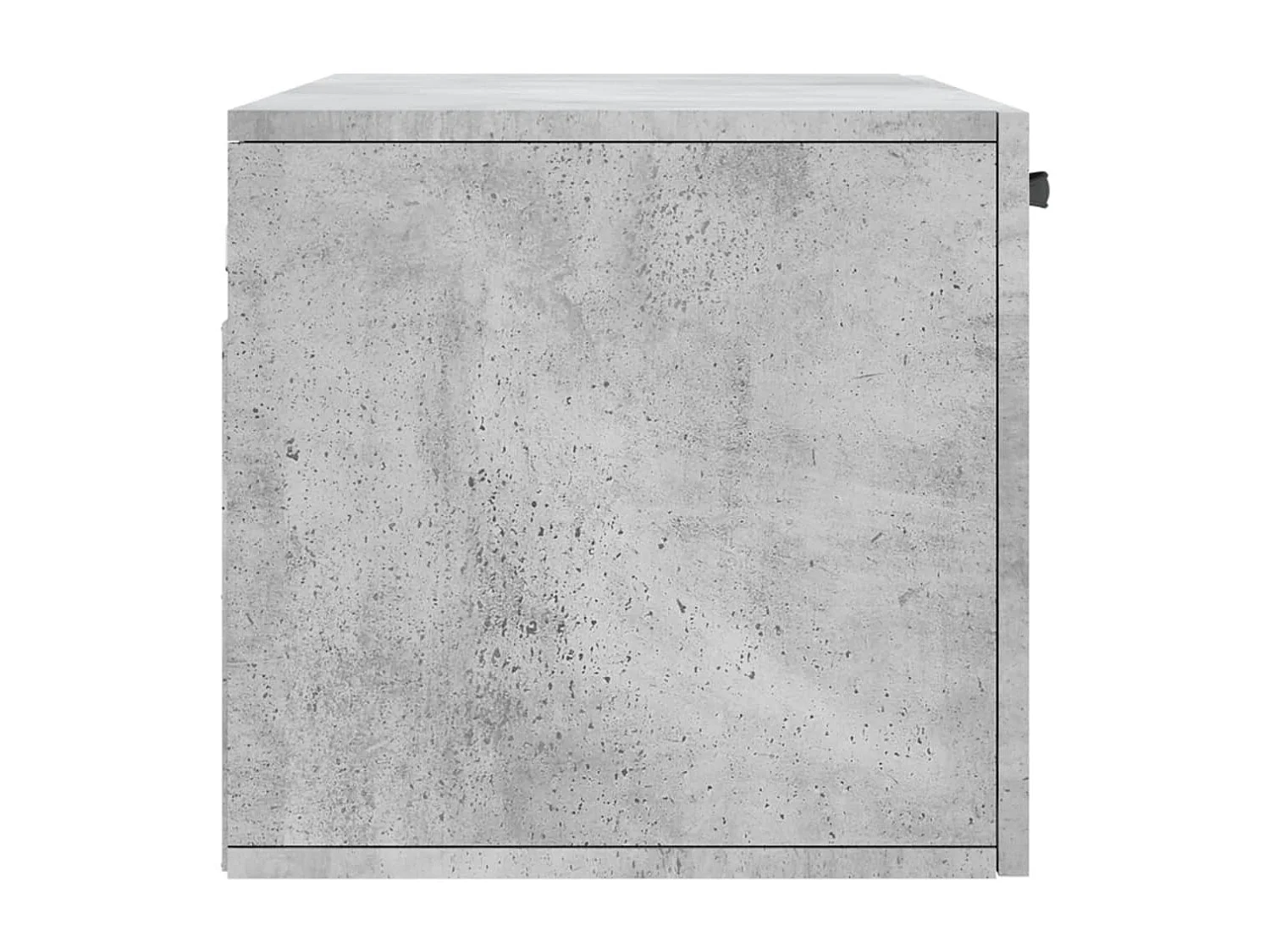 Wandschrank Betongrau 80x36,5x35 cm Holzwerkstoff