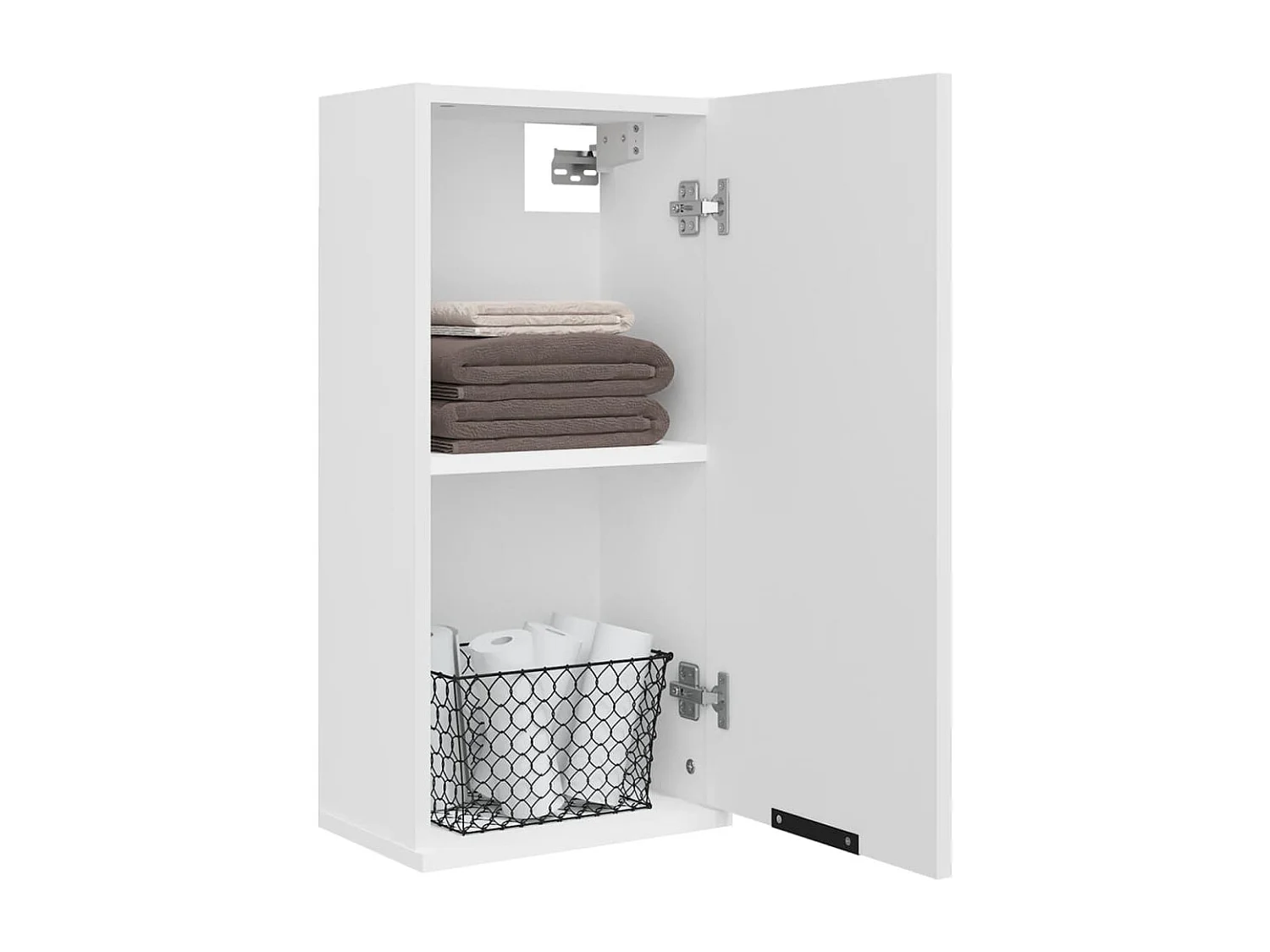 Armoire de salle de bain murale Blanc 32x20x67 cm