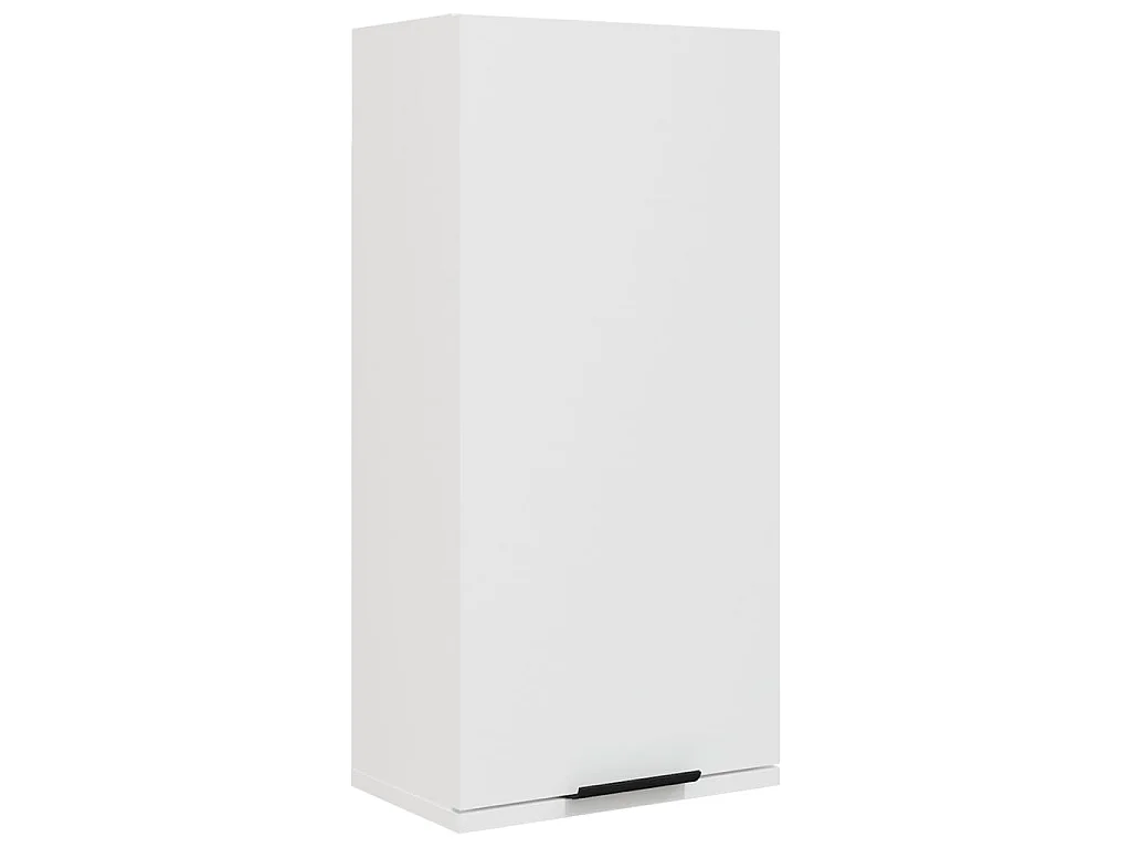 Mobile da Bagno a Parete Bianco 32x20x67 cm