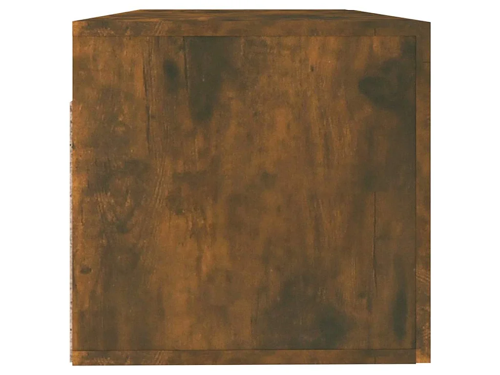 Armoire murale Chêne fumé 100x36,5x35 cm Bois d'ingénierie