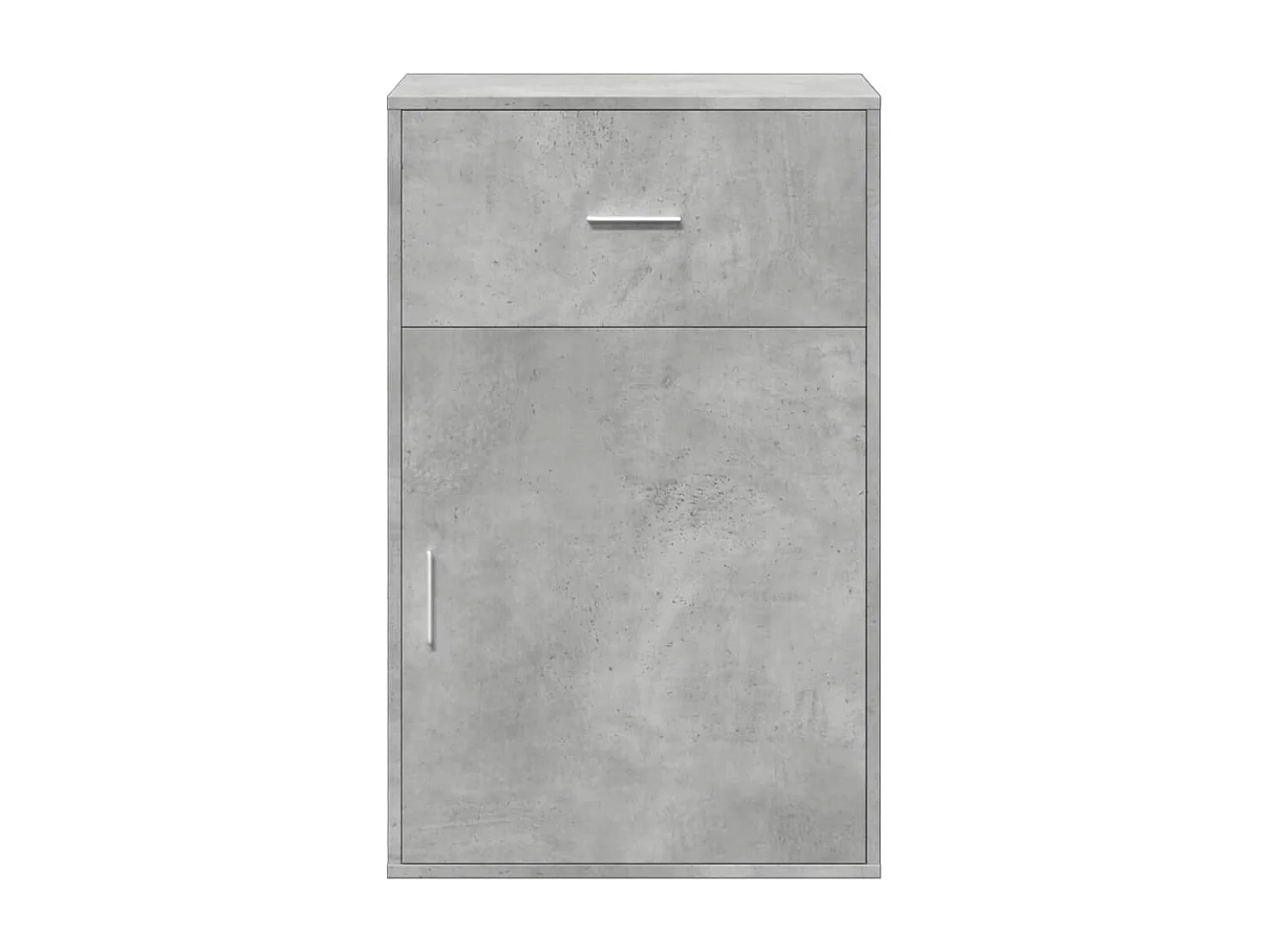 Armoire de rangement gris béton 56,5x39x90 cm bois d'ingénierie