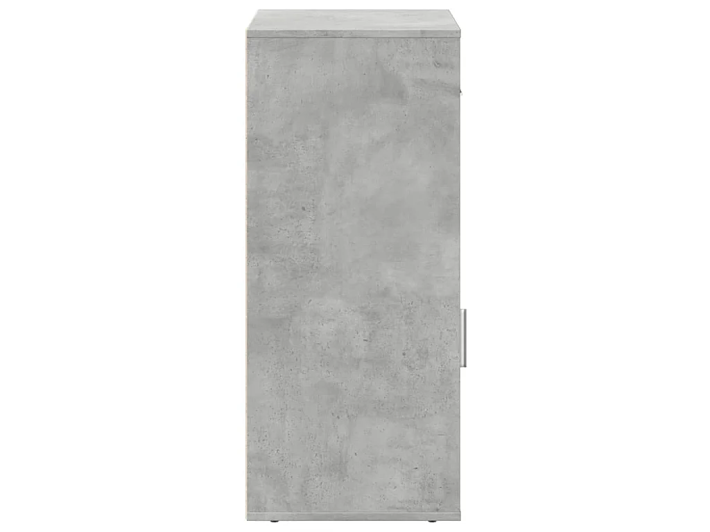 Armoire de rangement gris béton 56,5x39x90 cm bois d'ingénierie
