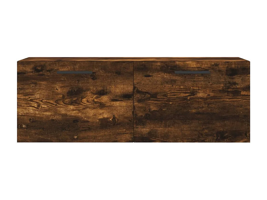 Mobile a Parete Rovere Fumo 100x36,5x35 cm in Legno Multistrato