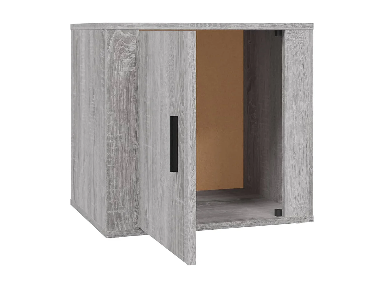 Table de chevet Sonoma gris 50x39x47 cm