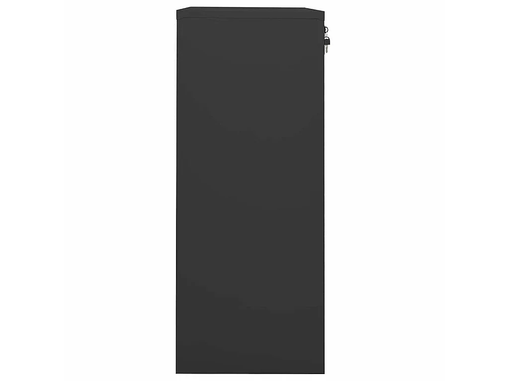 Armoire de bureau Anthracite 90x40x102 cm Acier