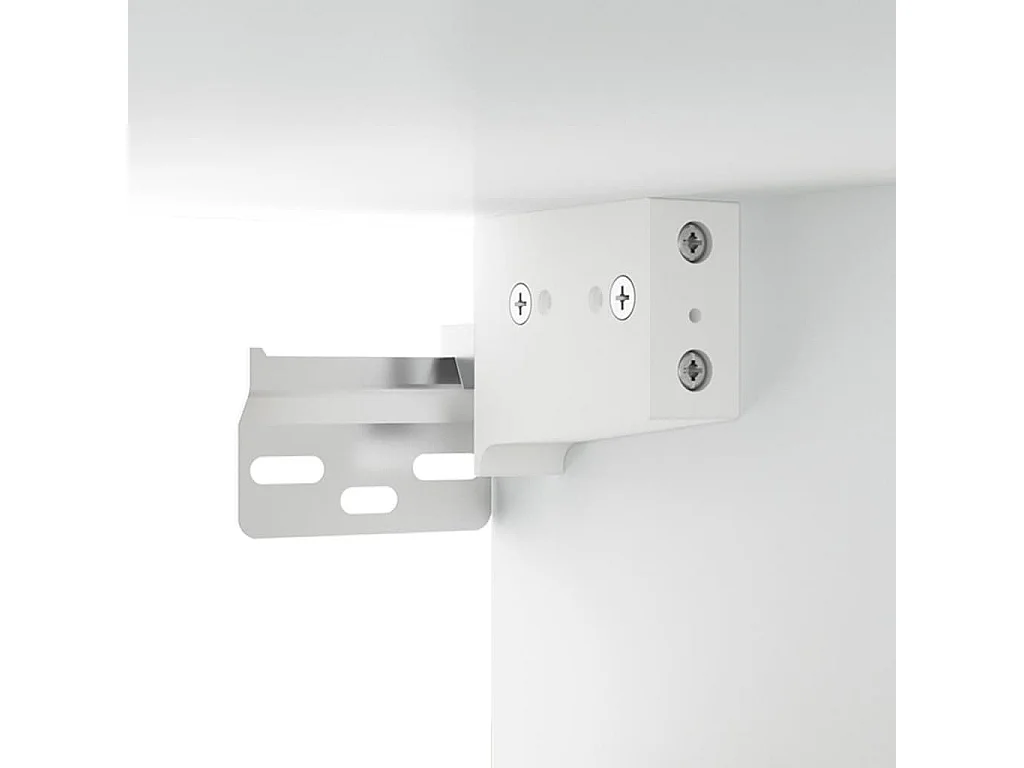 Armoires murales 2 pcs Blanc 100x36,5x35 cm Bois d'ingénierie