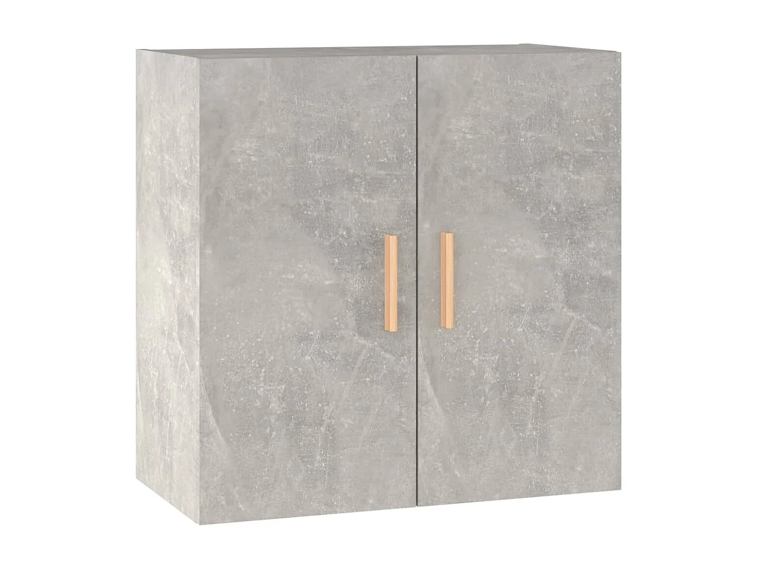 Armoire murale Gris béton 60x30x60 cm Bois d'ingénierie