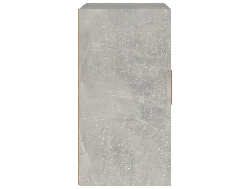 Armoire murale Gris béton 60x30x60 cm Bois d'ingénierie