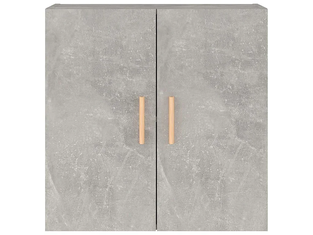 Wandkast 60x30x60 cm bewerkt hout betongrijs