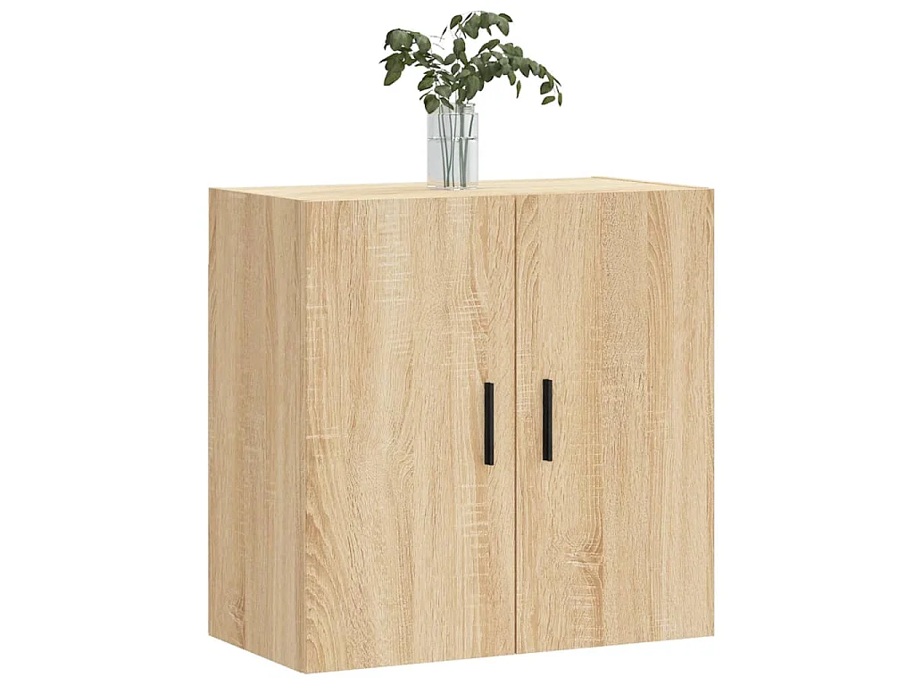 Armoire murale chêne sonoma 60x31x60 cm bois d'ingénierie