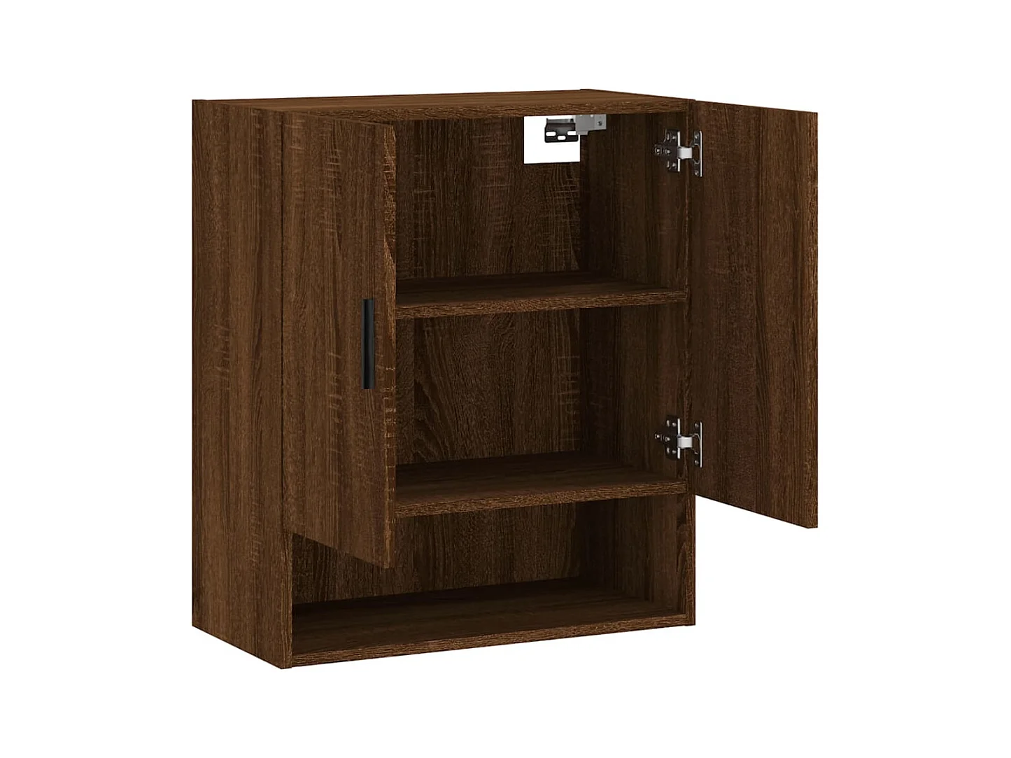 Wandschrank Braun Eichen-Optik 60x31x70 cm Holzwerkstoff