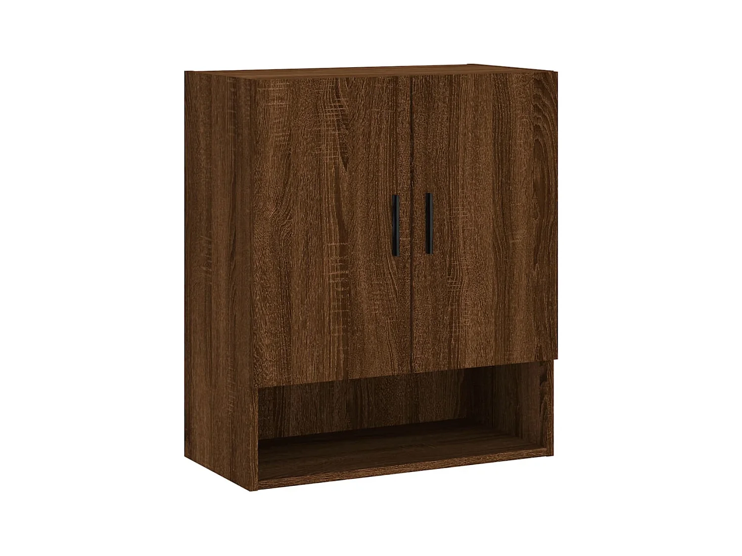 Armoire murale chêne marron 60x31x70 cm bois d'ingénierie