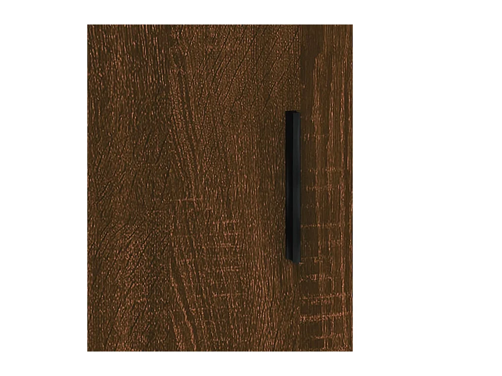 Armoire murale chêne marron 60x31x70 cm bois d'ingénierie
