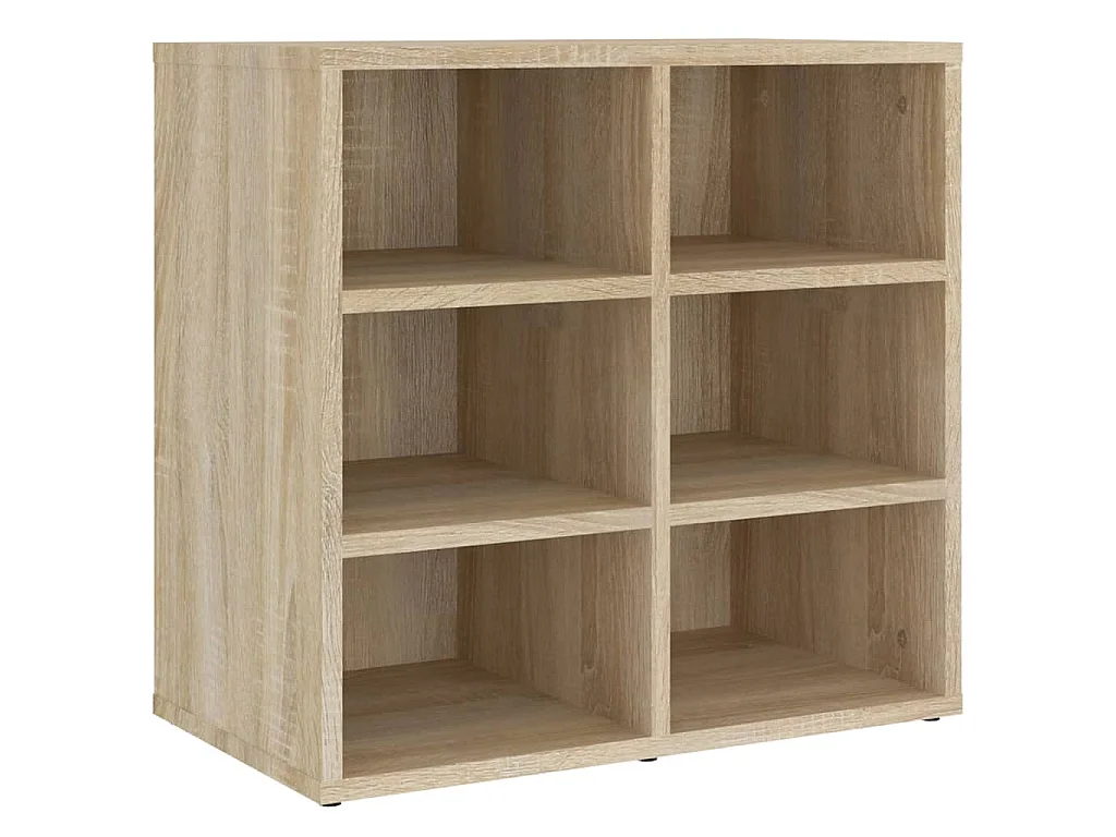 Armoire à chaussures Chêne Sonoma 52,5x30x50 cm