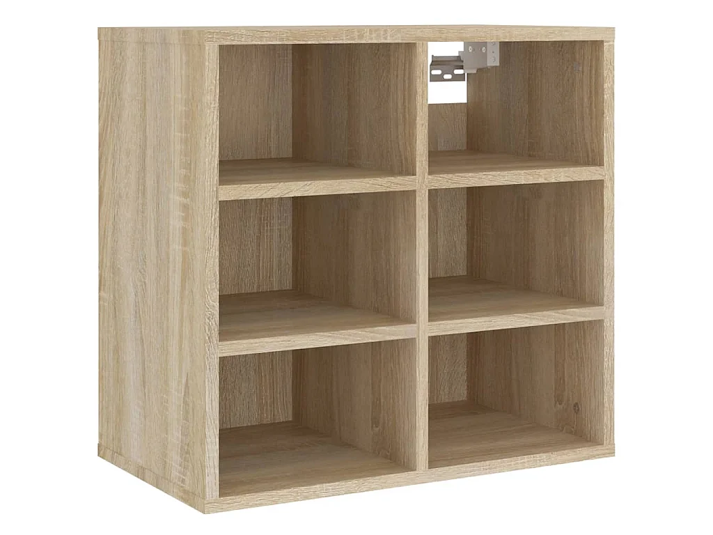 Armoire à chaussures Chêne Sonoma 52,5x30x50 cm