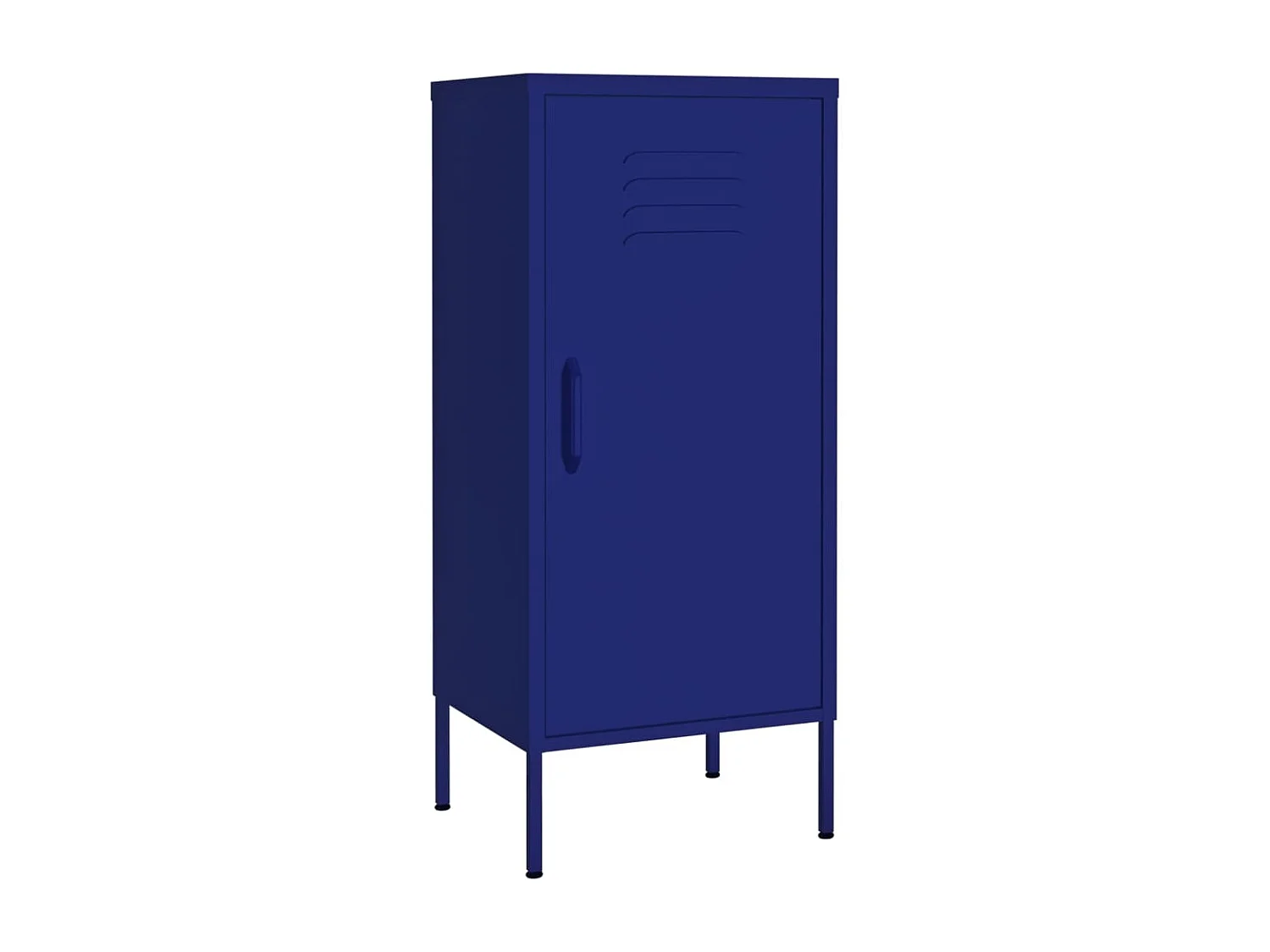 Armoire de rangement Bleu marine 42,5x35x101,5 cm Acier