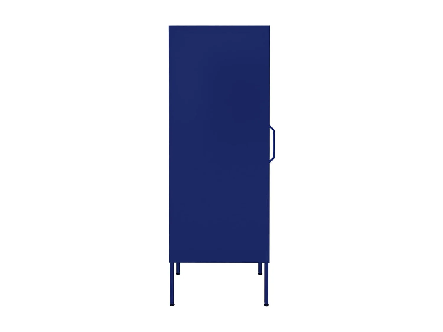Armoire de rangement Bleu marine 42,5x35x101,5 cm Acier