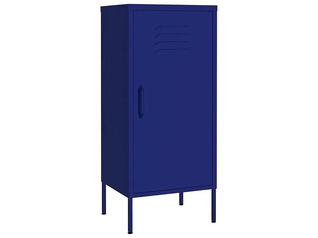 Lagerschrank Marineblau 42,5x35x101,5 cm Stahl
