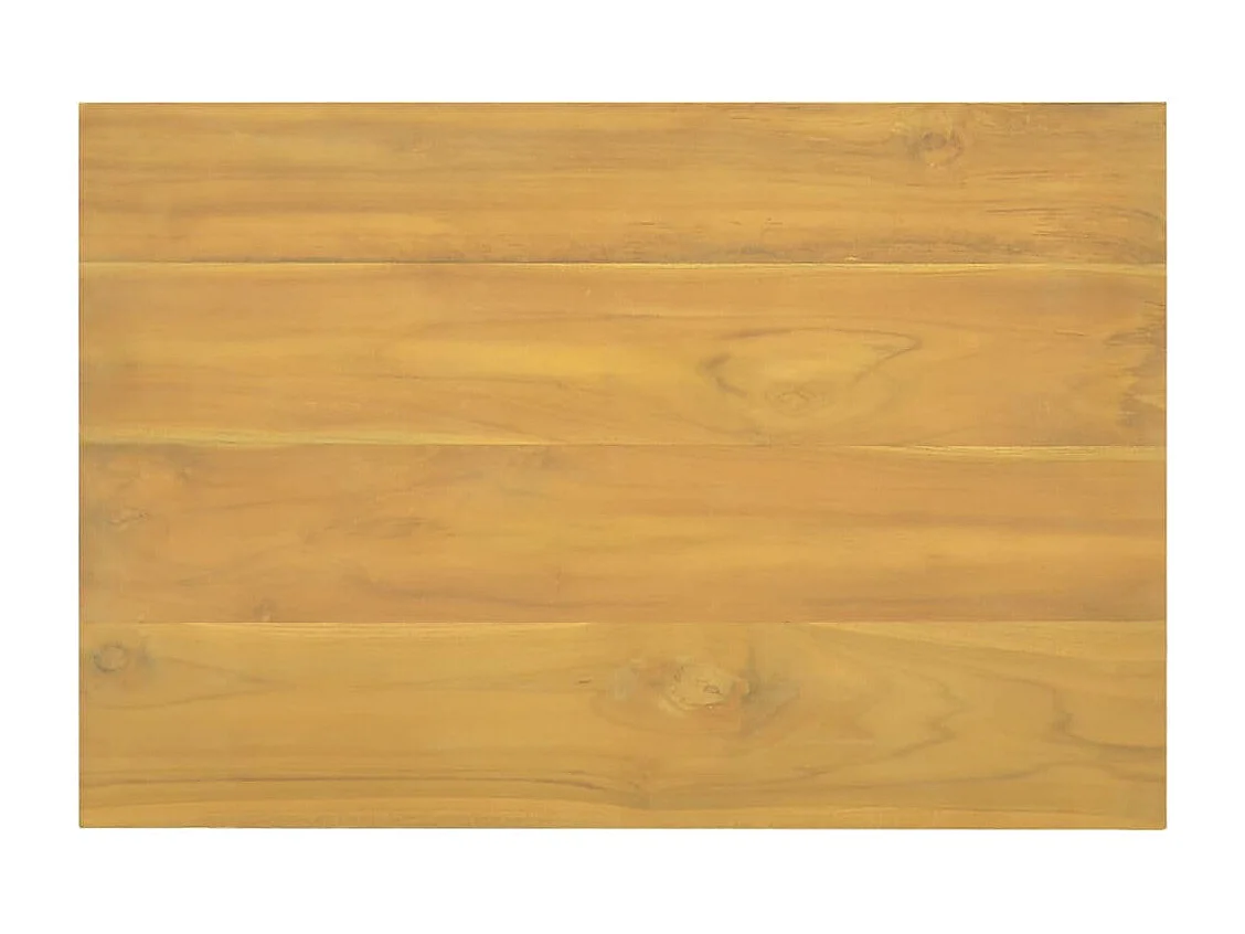 Armoire de salle de bain 60x40x75 cm bois de teck solide