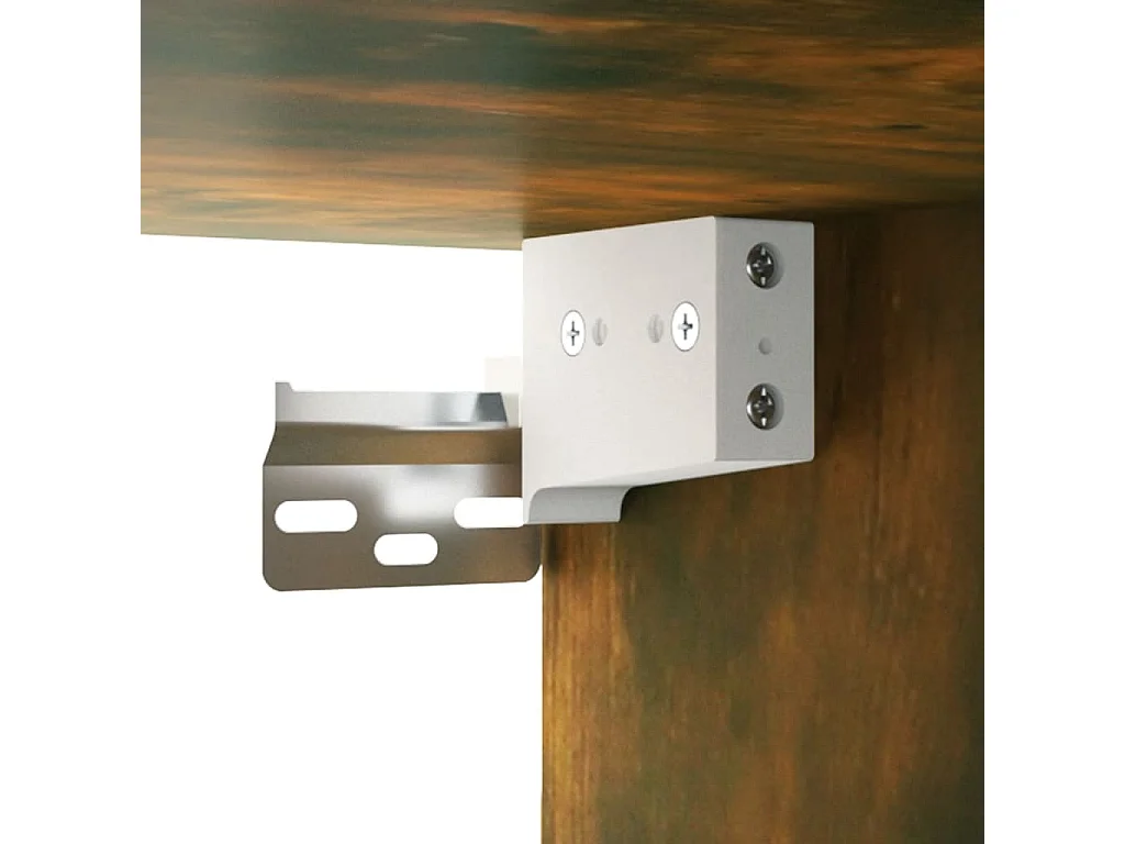 Armoire de couloir Chêne fumé 97,5x37x99 cm Bois d'ingénierie