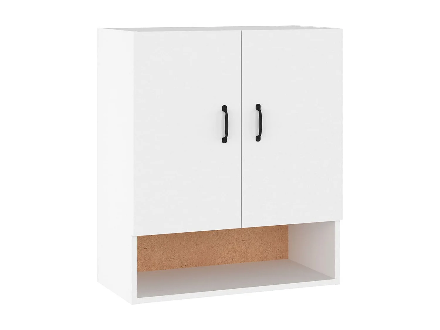 Armoire murale Blanc 60x31x70 cm Bois d'ingénierie