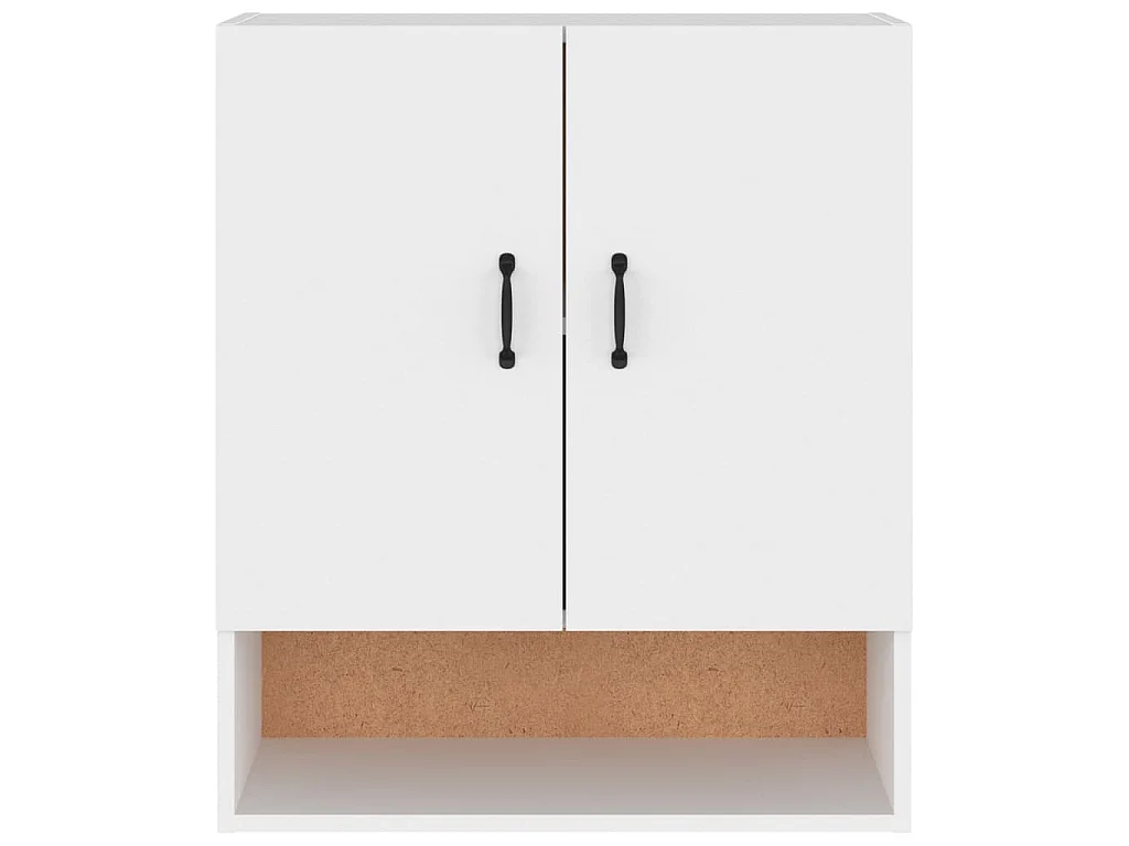 Armoire murale Blanc 60x31x70 cm Bois d'ingénierie