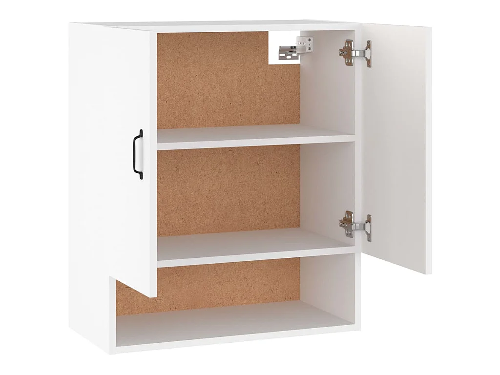 Armoire murale Blanc 60x31x70 cm Bois d'ingénierie