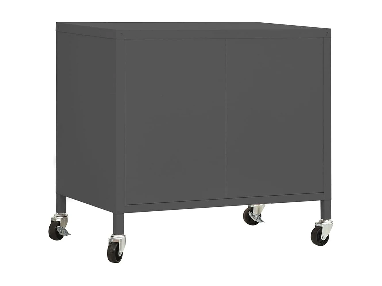 Lagerschrank Anthrazit 60x35x56 cm Stahl