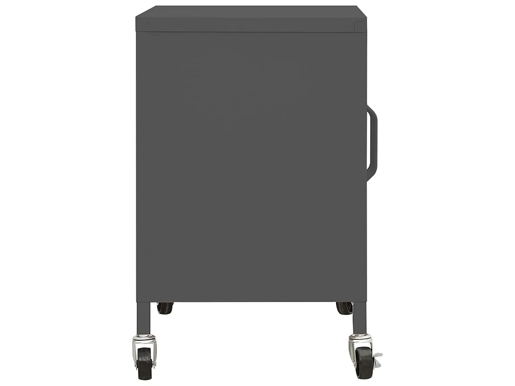Armoire de rangement Anthracite 60x35x56 cm Acier