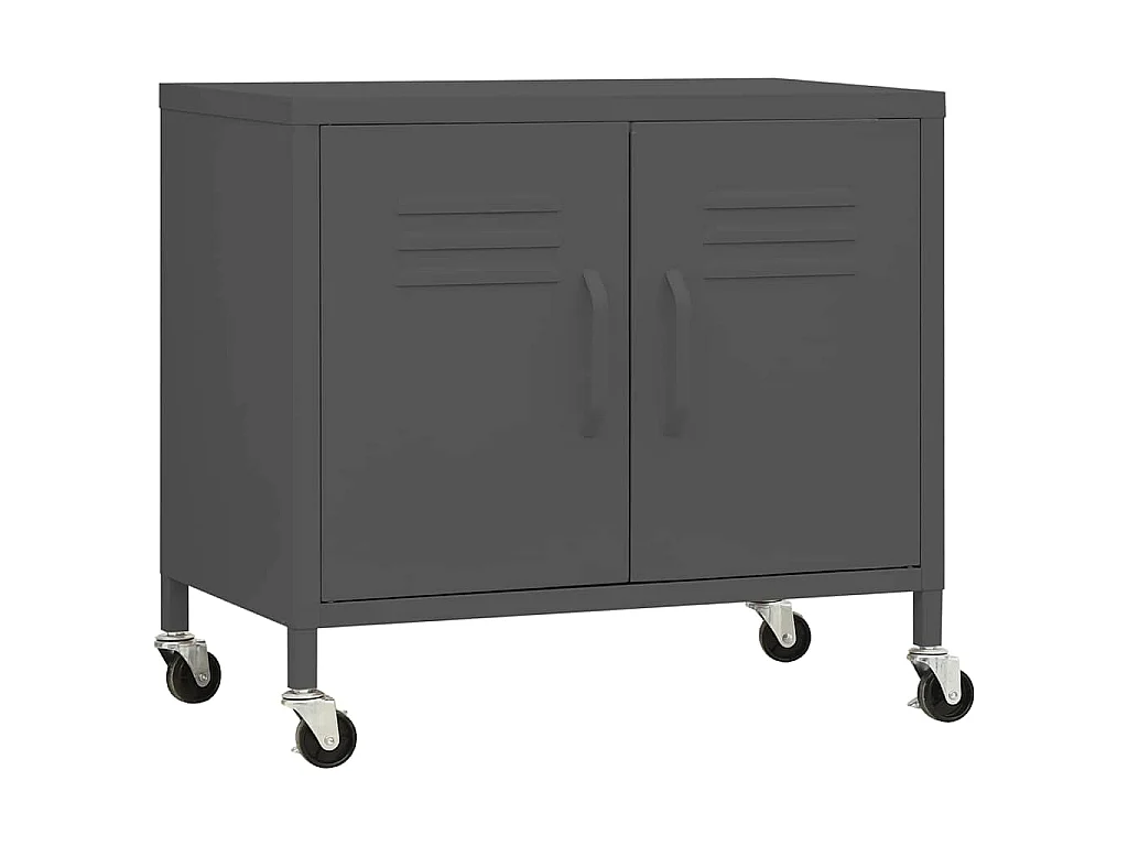 Armoire de rangement Anthracite 60x35x56 cm Acier