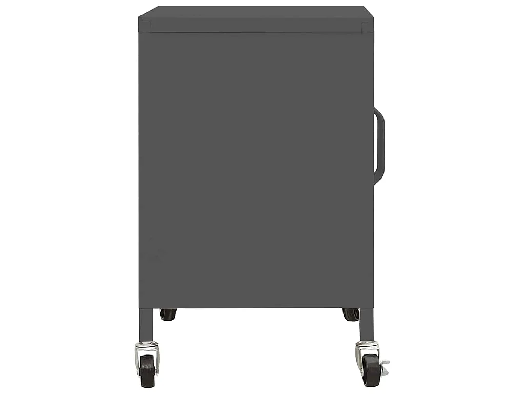 Armoire de rangement Anthracite 60x35x56 cm Acier